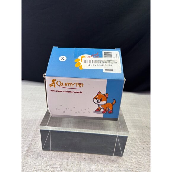 Pet Shoes For Dogs Size 3 Pink Waterproof Non-Slip Adjustable Straps Durable - Picture 5 of 5